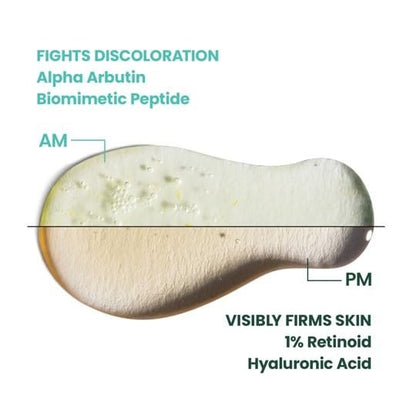Urban Skin Rx Youthhero AM/PM 2-in-1 Dual-Formula Day & Night Facial Serums – Improves Discolorations & Sun Damage, Supports Elasticity, Reduces Rough Texture, Fine Lines & Wrinkles, 1 Fl Oz Total Avelisse
