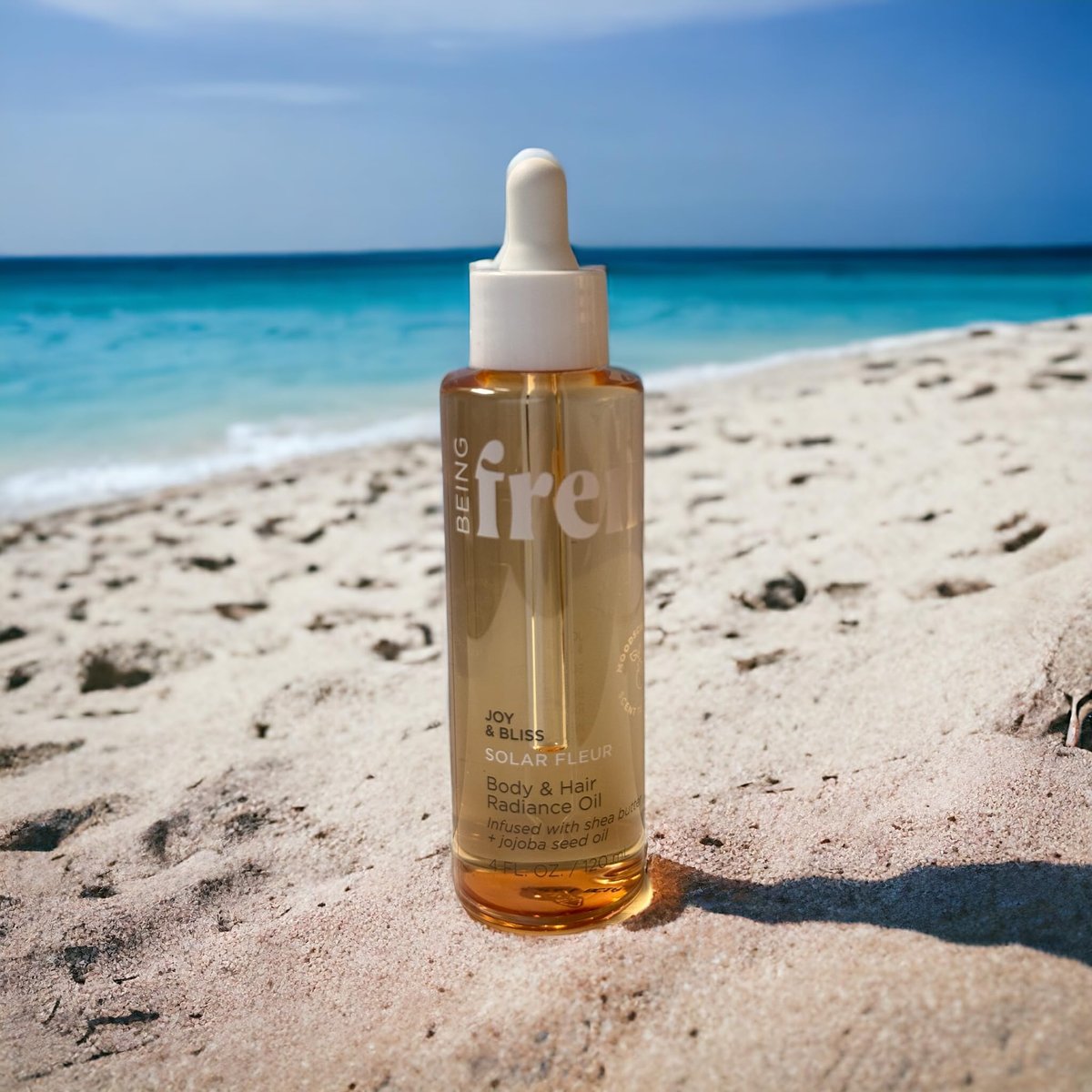 Being Frenshe Solar Fleur Body & Hair Oil – Hydrating Glow for Skin and Hair - görsel 1
