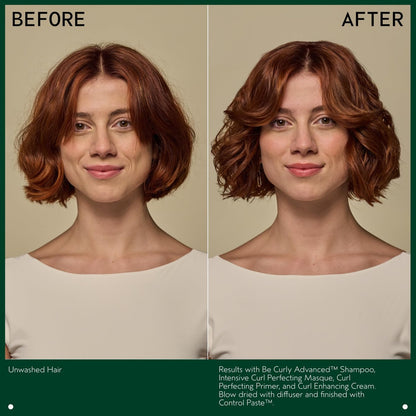Aveda Be Curly Advanced Curl Perfecting Primer - 6.7 fl oz - Detangles, Smooths & Reduces Frizz for Wavy, Curly & Coily Hair - Silicone Free & 97% Naturally Derived Avelisse