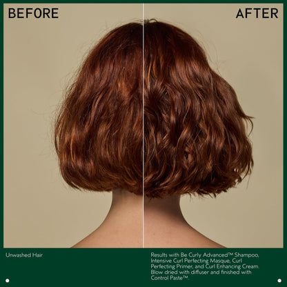 Aveda Be Curly Advanced Curl Perfecting Primer - 6.7 fl oz - Detangles, Smooths & Reduces Frizz for Wavy, Curly & Coily Hair - Silicone Free & 97% Naturally Derived Avelisse