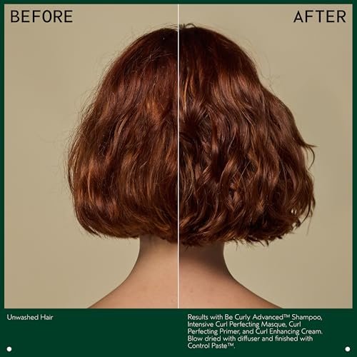 Aveda Be Curly Advanced Curl Perfecting Primer - 6.7 fl oz - Detangles, Smooths & Reduces Frizz for Wavy, Curly & Coily Hair - Silicone Free & 97% Naturally Derived Avelisse