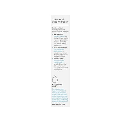 No7 HydraLuminous+ Cooling Under Eye Gel - – Dermatologist Tested: Safe for sensitive skin around the eyes. – Image 14