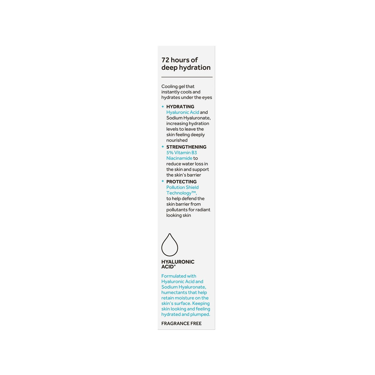 No7 HydraLuminous+ Cooling Under Eye Gel - – Lightweight Gel Formula: Absorbs quickly without greasiness, making – Image 13