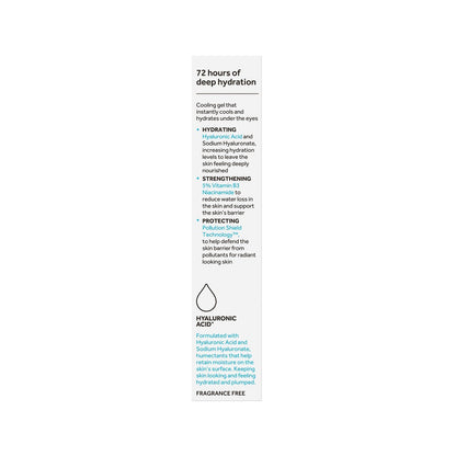No7 HydraLuminous+ Cooling Under Eye Gel - – Lightweight Gel Formula: Absorbs quickly without greasiness, making – Image 13