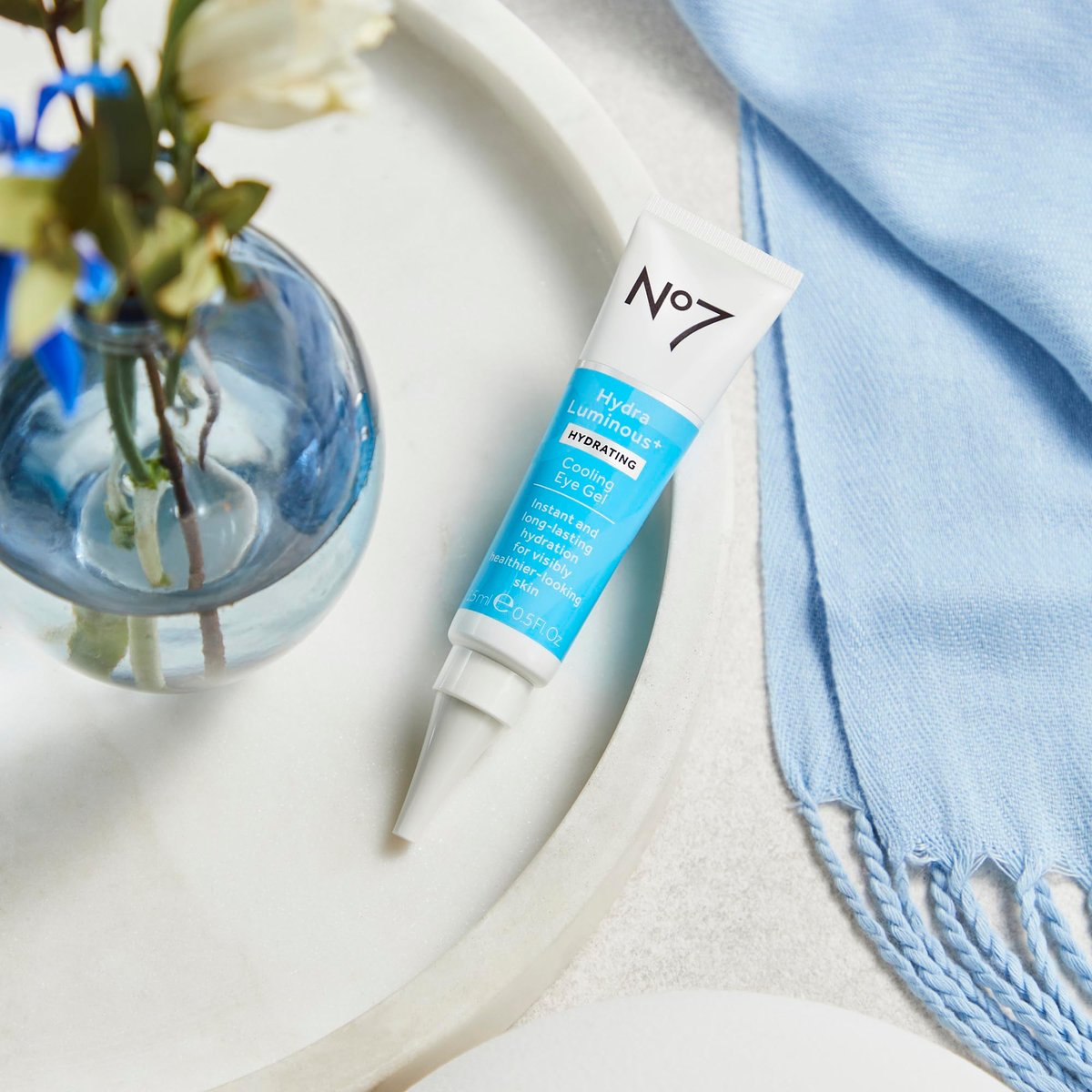 No7 HydraLuminous+ Cooling Under Eye Gel - – Vitamin B3 (Niacinamide): This multi-tasking ingredient supports the – Image 11