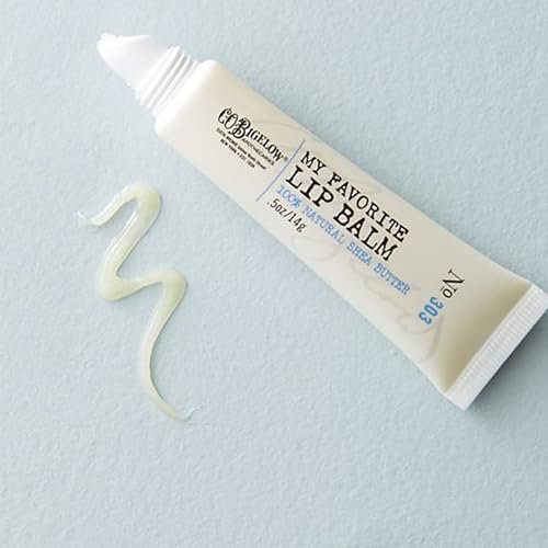 C.O. Bigelow Assorted Lip Balm Tubes Trio: Rose Salve, My Favorite Lip Balm & Mentha Shine (Pack of 3, 0.5 oz Each) Avelisse