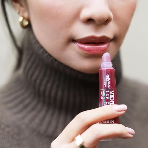 C.O. Bigelow Plum Mentha Lip Tint Trio - Pack of 3 Purple Tinted Lip Gloss with Peppermint Oil, High Shine Finish, 0.5 oz Each Avelisse