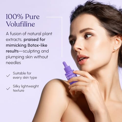 BOOST 100% Pure Volufiline Serum - Instant Plumping Hydration Facial Serum for Visibly Plumper Skin - Anti-Aging Ampoule for Loss of Volume - Korean Skincare for Face, Neck & Décolleté, 0.5 Fl Oz - görsel 6