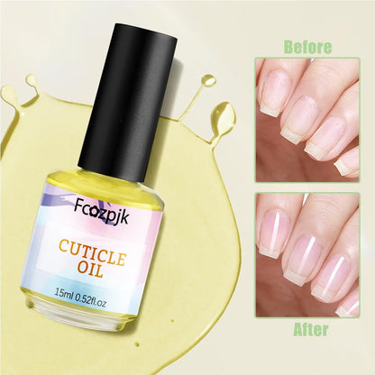 Fcozpjk Nail Dehydrator & Primer Set with Cuticle Oil – Air Dry Bonding Primer for Acrylic Nails, Acid-Free Prep Dehydrator, Natural Cuticle Oil for Nails, Manicure Accessories (3-Pack)