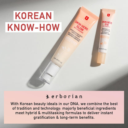 Erborian Skin Hero Eye Cream Perfector - De-Puff, Hydrate & Blur Fine Lines | Korean Skincare Avelisse