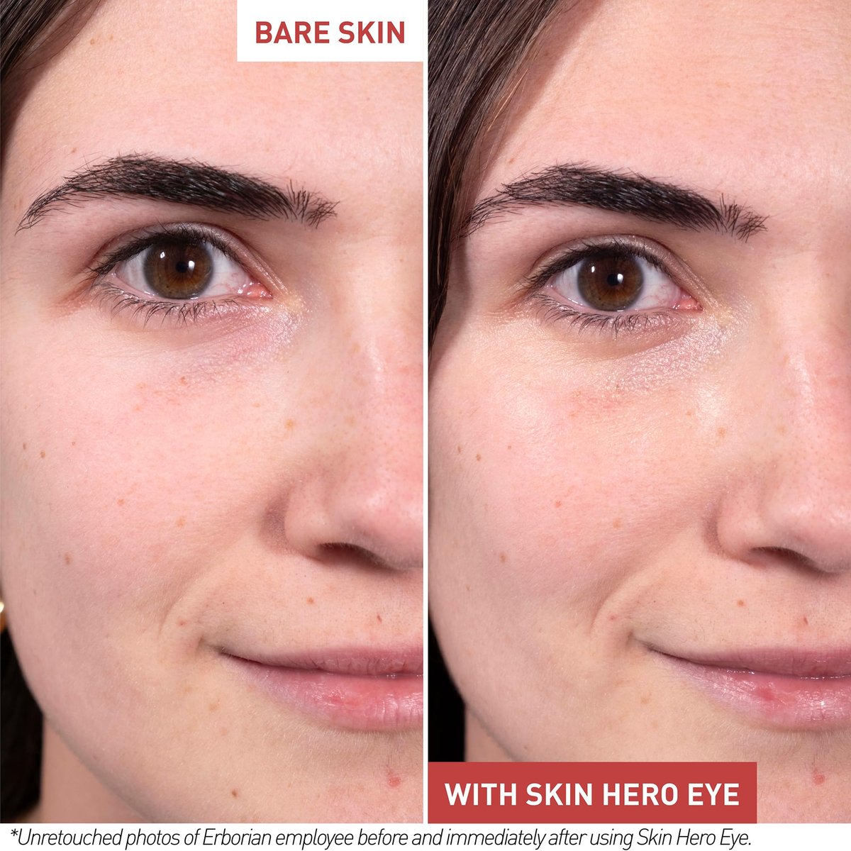 Erborian Skin Hero Eye Cream Perfector - De-Puff, Hydrate & Blur Fine Lines | Korean Skincare Avelisse