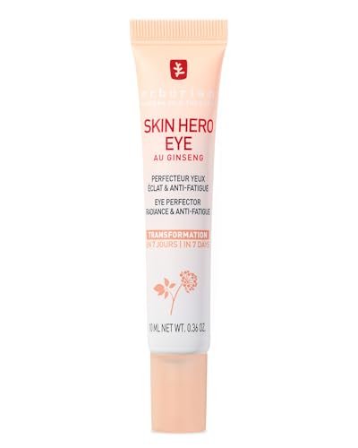 Erborian Skin Hero Eye Cream Perfector - De-Puff, Hydrate & Blur Fine Lines | Korean Skincare Avelisse
