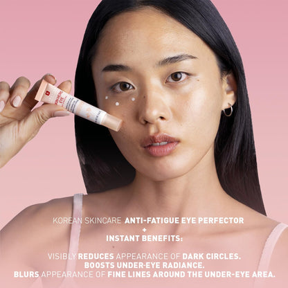 Erborian Skin Hero Eye Cream Perfector - De-Puff, Hydrate & Blur Fine Lines | Korean Skincare Avelisse