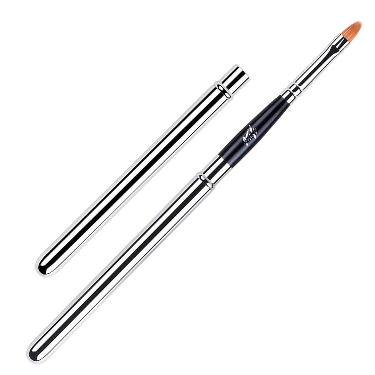 Professional Retractable Lip Brush - – Durable Construction: Made with a copper ferrule and quality bristles for – Image 9