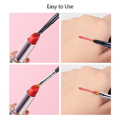 Professional Retractable Lip Brush - – Versatile Use: Perfect for applying lipstick, lip gloss, lip tint, or even – Image 5
