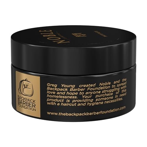 Noble By Greg Young Matte Hair Paste - Strong Hold, Natural Dry Finish, No Flakes - 3 oz Avelisse