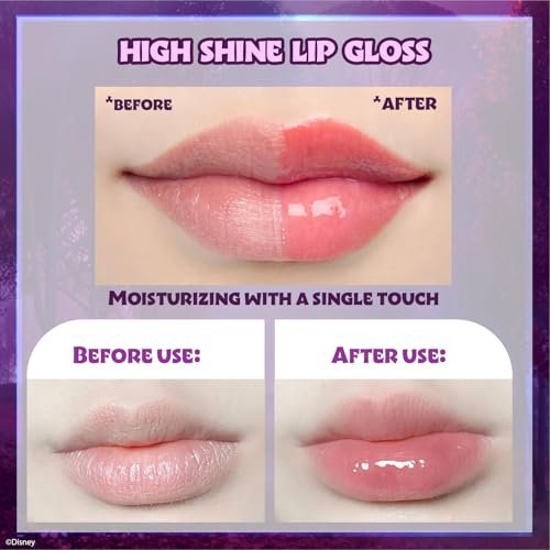 Disney Frozen 12 Piece Plant Based Lip Gloss Set - Girls Party Favors, First Makeup, Ages 3+ by Townley Girl Avelisse