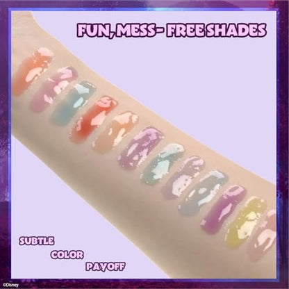 Disney Frozen 12 Piece Plant Based Lip Gloss Set - Girls Party Favors, First Makeup, Ages 3+ by Townley Girl Avelisse