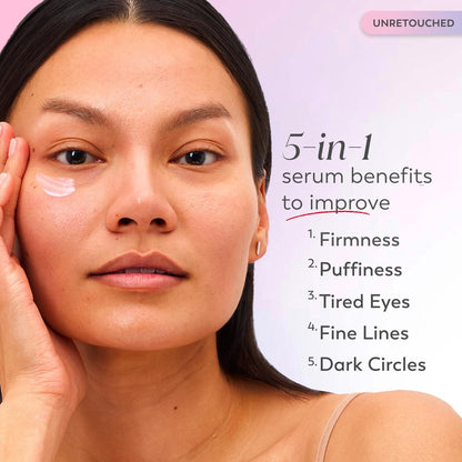 Olay Super Eye Serum - Vitamin C, Caffeine, Niacinamide, Amino Peptide, Aloe Vera - Brightens Dark Circles, Anti-Wrinkle, Anti-Aging, Brightening, Smooths Fine Lines, Firming, Hydrating, 0.45 Oz Avelisse