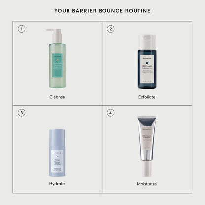 Naturium Barrier Bounce Serum – Plumping Hydration Booster with Squalane & Ceramide Complex for Face, Neck & Chest, 1.7 fl oz Avelisse