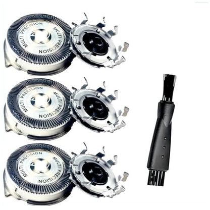 SH50/52 Replacement Heads Compatible with Philips Norelco Series 5000 - Upgrade 3-Pack Shaving Blades Avelisse