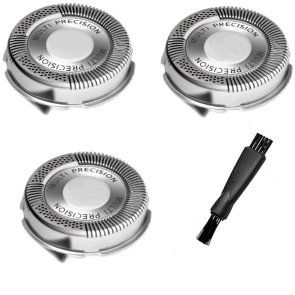 SH50/52 Replacement Heads Compatible with Philips Norelco Series 5000 - Upgrade 3-Pack Shaving Blades Avelisse