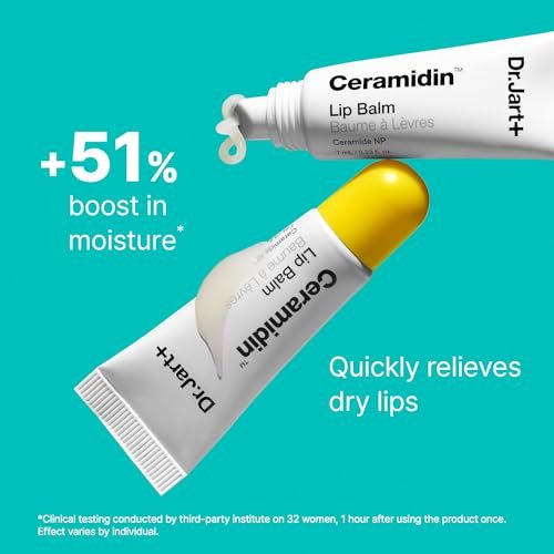 Dr.Jart+ Ceramidin Jelly Korean Lip Balm with Ceramides | Hydrating Lip Care, 0.23 Fl Oz Avelisse