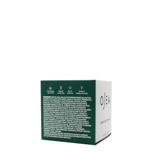 OSEA Dream Night Cream with Bio-Retinol - Anti-Aging Hydrating Face Cream, Plumps & Firms, 1.9 oz Avelisse