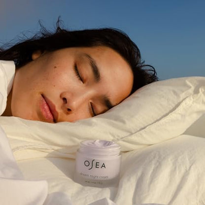 OSEA Dream Night Cream with Bio-Retinol - Anti-Aging Hydrating Face Cream, Plumps & Firms, 1.9 oz Avelisse