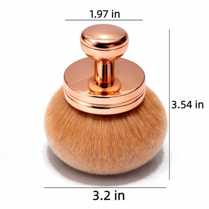 GOERTI Extra Large Self Tanner Brush – Ultra-Dense Kabuki Foundation Brush for Streak-Free Tanning Mousse, Bronzer, Body Foundation & Glow Cream Avelisse