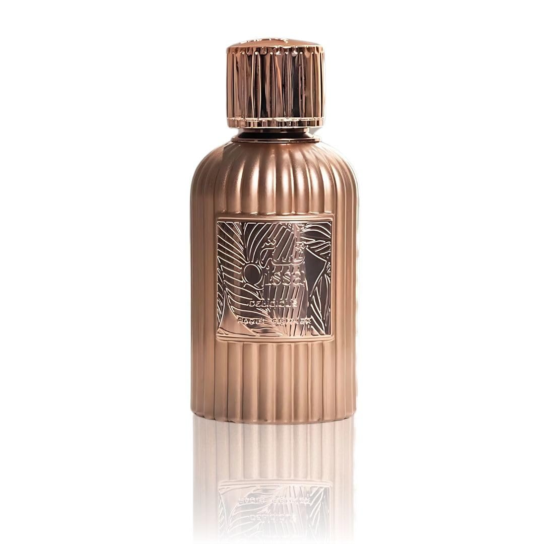 Paris Corner Qissa Delicious Eau de Parfum for Women - 3.4 Fl Oz Gourmand Vanilla & Musk Fragrance Avelisse