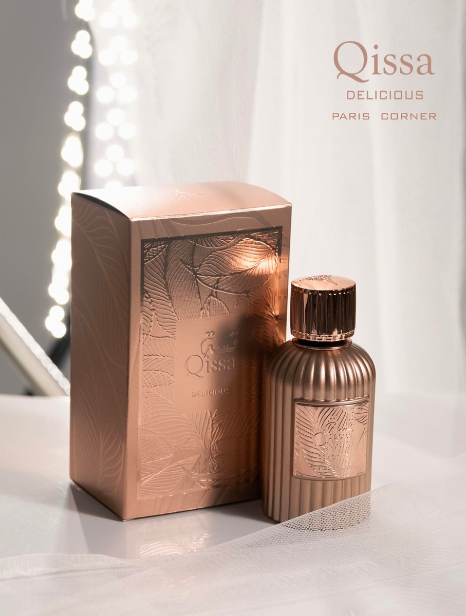 Paris Corner Qissa Delicious Eau de Parfum for Women - 3.4 Fl Oz Gourmand Vanilla & Musk Fragrance Avelisse