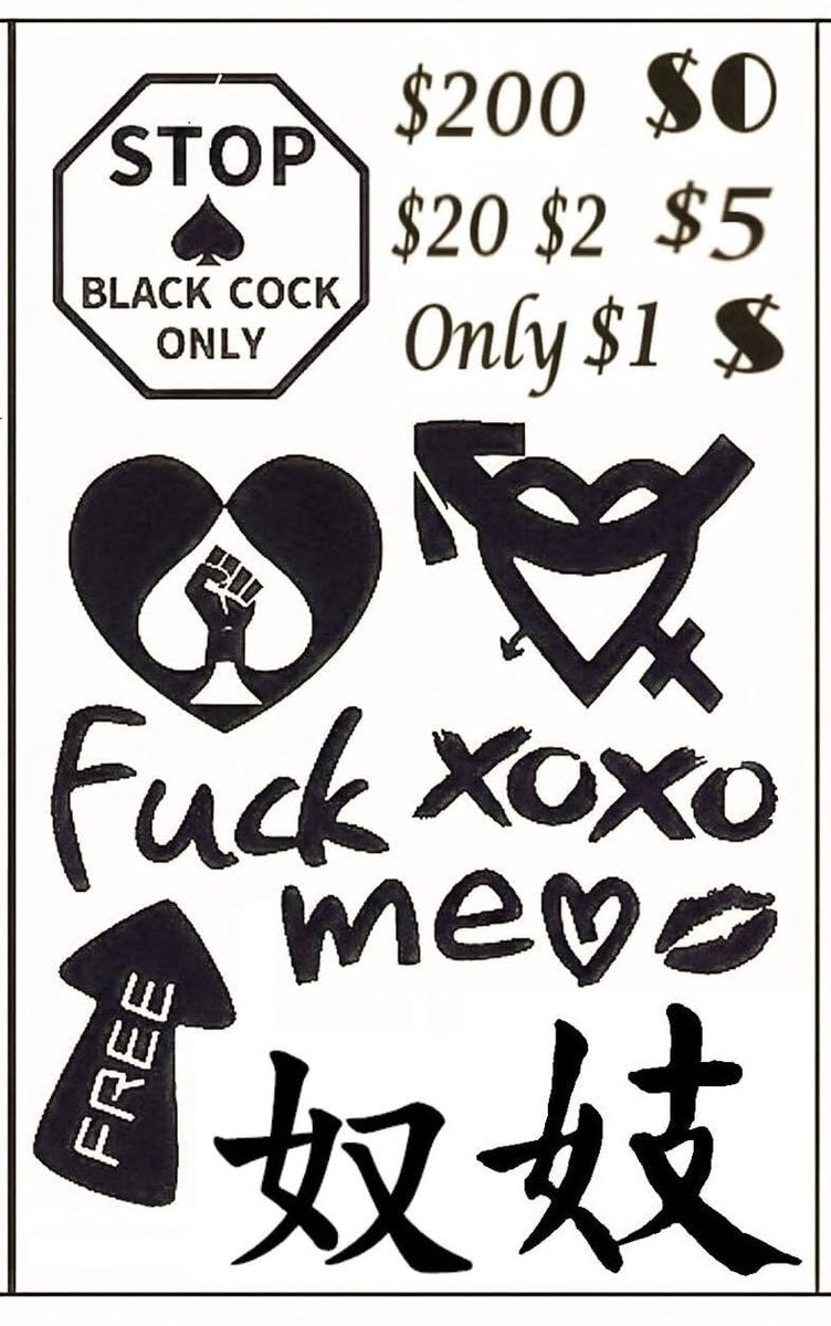 Queen of Spades Temporary Tattoos – 4 Sheets, 57 Counts, BDSM & Sexy Phrases - görsel 7