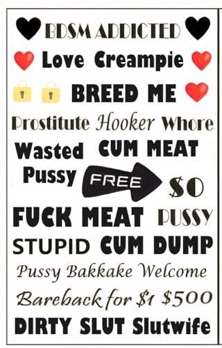 Queen of Spades Temporary Tattoos – 4 Sheets, 57 Counts, BDSM & Sexy Phrases - görsel 6