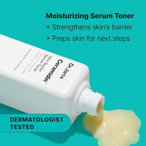 Dr.Jart+ Ceramidin Skin Barrier Repair Korean Face Serum Toner with Ceramides – Milky Toner, 5.07 Fl Oz Avelisse