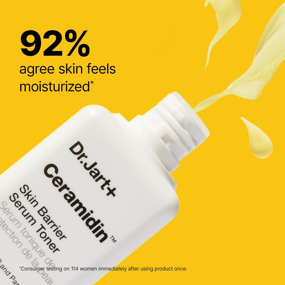 Dr.Jart+ Ceramidin Skin Barrier Repair Korean Face Serum Toner with Ceramides – Milky Toner, 5.07 Fl Oz Avelisse