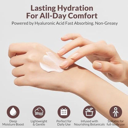 Crogooe Natural Soothing Eczema Cream with Sea Moss, Aloe Vera & Oats – Hydrating Moisturizer for Dry, Itchy Skin, 4 Fl Oz Avelisse
