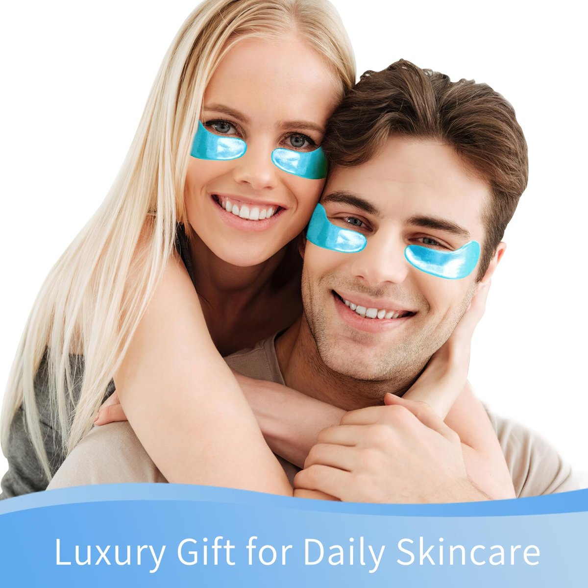 USTELIR Under Eye Patches – 40 Pairs Eye Mask for Dark Circles, Puffy Eyes, Undereye Bags & Wrinkles with Hyaluronic Acid – Eye Treatment Skin Care for Men & Women - görsel 13