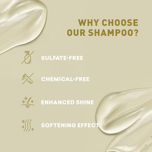 Just Nutritive Shampoo for Blonde Natural & Color-Treated Hair - Neutralize Brassy Tones, Paraben Free, 8 oz Avelisse
