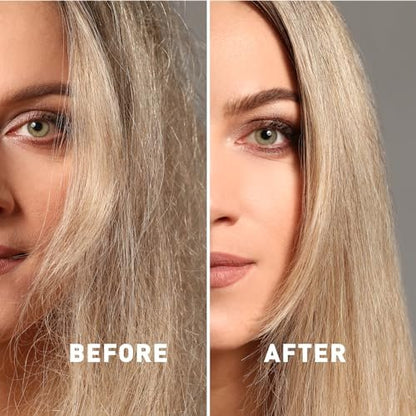 Just Nutritive Shampoo for Blonde Natural & Color-Treated Hair - Neutralize Brassy Tones, Paraben Free, 8 oz Avelisse