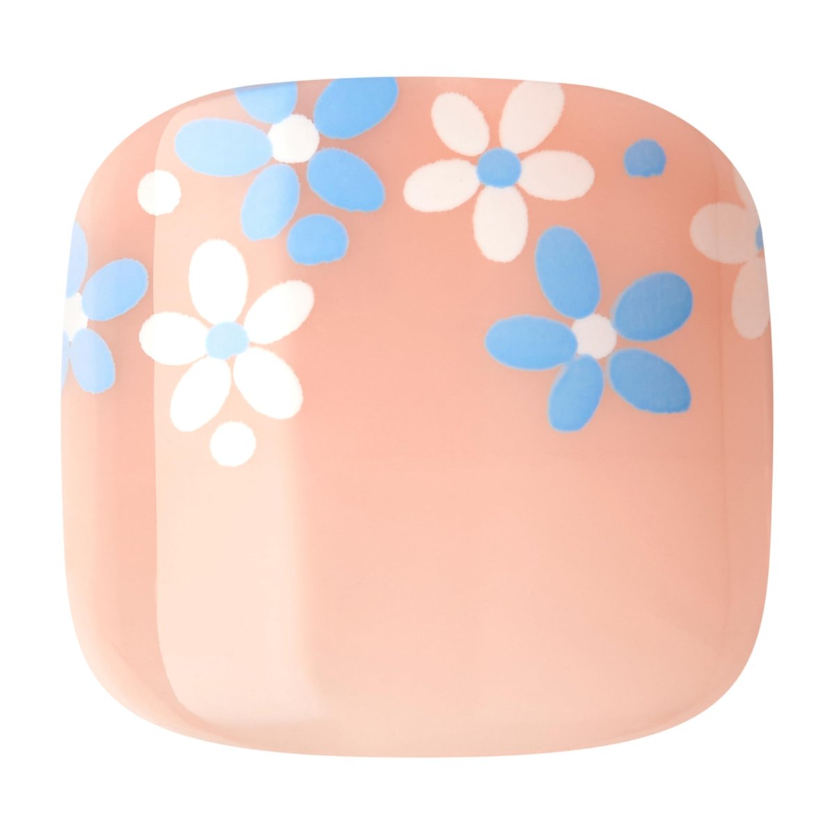 imPRESS Paradise Ticket No Glue Pedi Press-On Nails – Short Squoval, Light Beige, 24 Nails - görsel 15