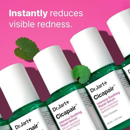 Dr.Jart+ Cicapair Sensitive Skin Korean Face Serum for Redness and Barrier Repair with Centella Asiatica | 1.01 Fl Oz Avelisse