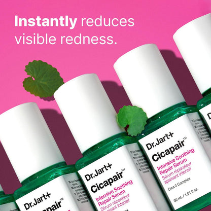Dr.Jart+ Cicapair Sensitive Skin Korean Face Serum for Redness and Barrier Repair with Centella Asiatica | 1.01 Fl Oz Avelisse
