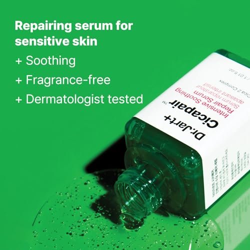 Dr.Jart+ Cicapair Sensitive Skin Korean Face Serum for Redness and Barrier Repair with Centella Asiatica | 1.01 Fl Oz Avelisse