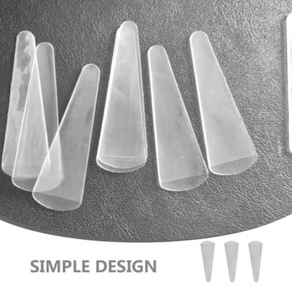 Alipis 50-Pack Transparent Scissor Protector Sleeves - Lightweight, Portable Safety Covers for Hair Shears, Pruning Shears & More