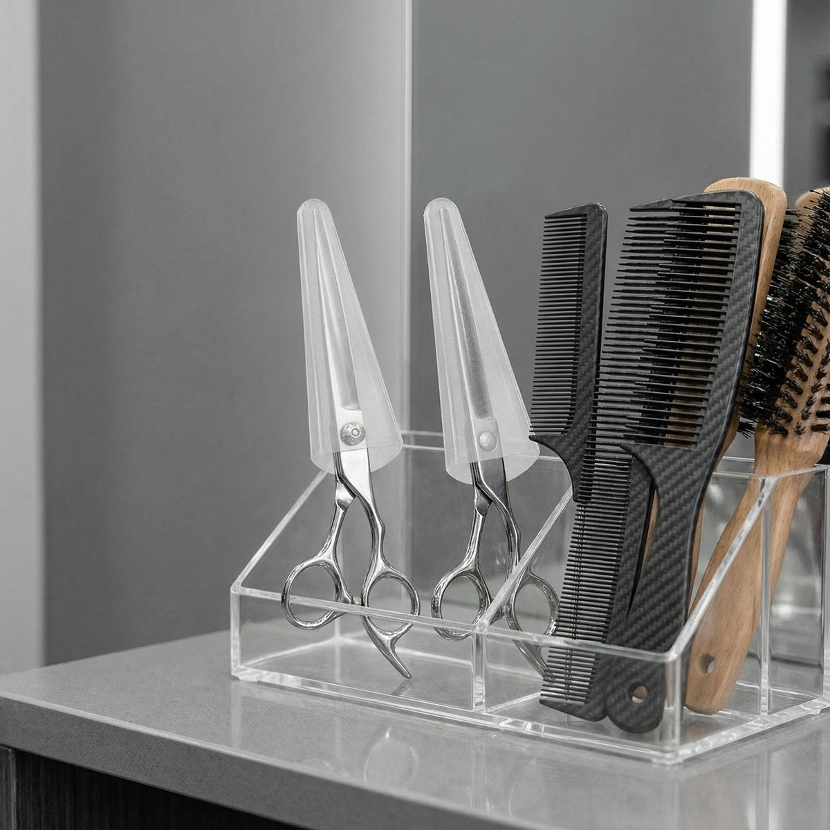 Alipis 50-Pack Transparent Scissor Protector Sleeves - Lightweight, Portable Safety Covers for Hair Shears, Pruning Shears & More - görsel 3