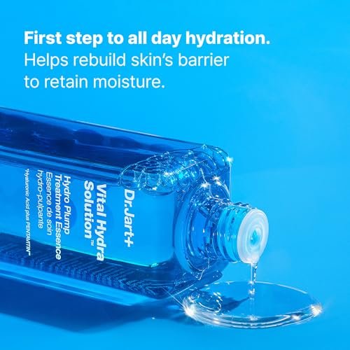 Dr.Jart+ Vital Hydra Solution Hydro Plump Treatment Essence with Hyaluronic Acid for Glass Skin | 5.07 Fl Oz Avelisse