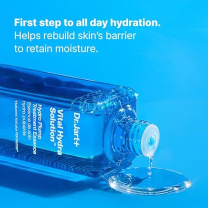 Dr.Jart+ Vital Hydra Solution Hydro Plump Treatment Essence with Hyaluronic Acid for Glass Skin | 5.07 Fl Oz Avelisse