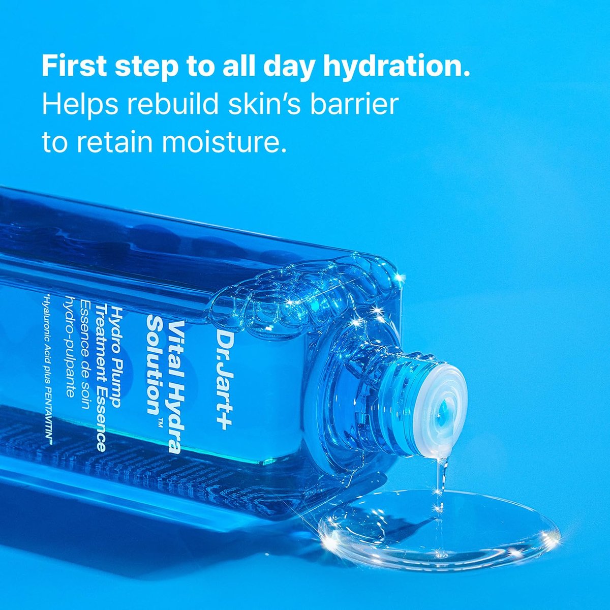 Dr.Jart+ Vital Hydra Solution Hydro Plump Treatment Essence with Hyaluronic Acid for Glass Skin | 5.07 Fl Oz Avelisse