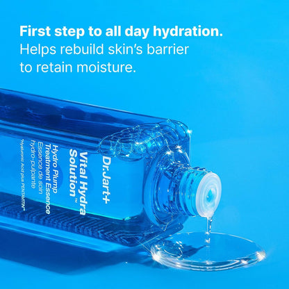 Dr.Jart+ Vital Hydra Solution Hydro Plump Treatment Essence with Hyaluronic Acid for Glass Skin | 5.07 Fl Oz Avelisse